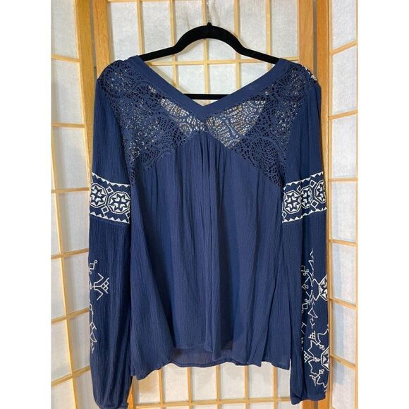 Francesca's Miami Med Boho Blouse - Picture 7 of 16